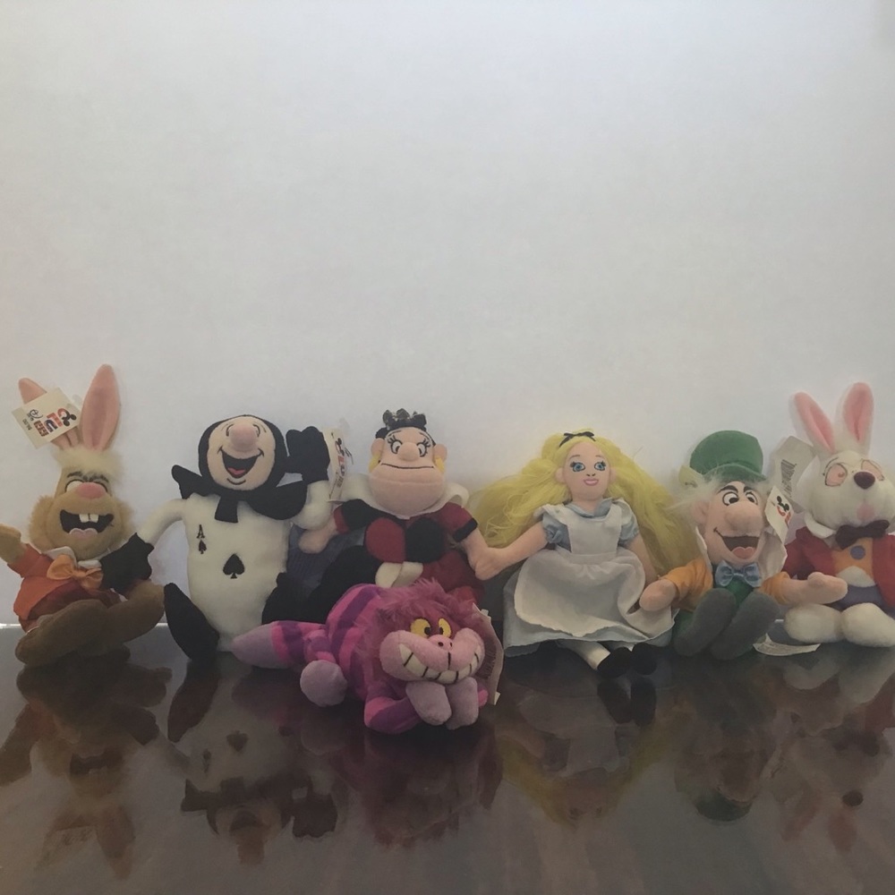 Original Club Disney Alice in Wonderland Plushies